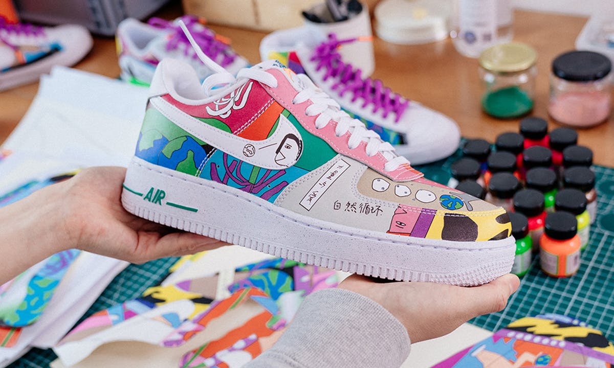 ruohan wang x nike air force 1 low